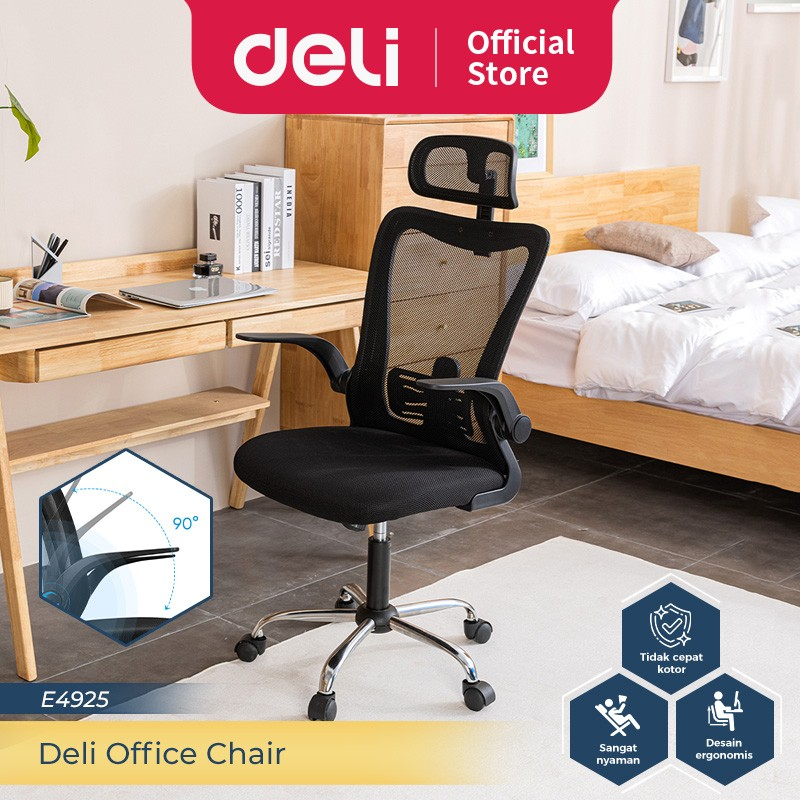Office Chair / Kursi Kantor Deli Ketinggian Bisa Diatur