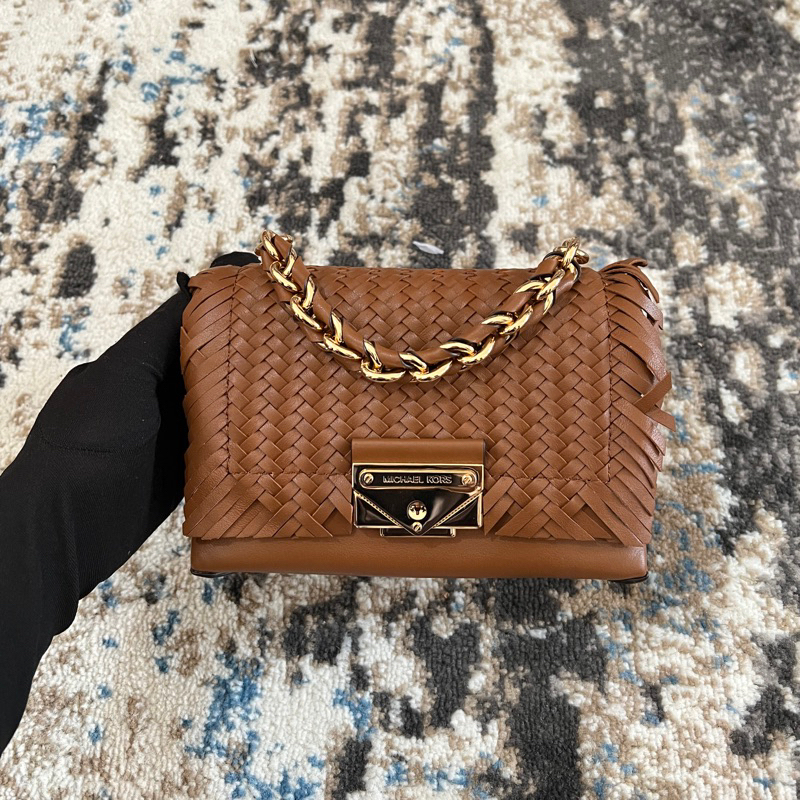 Michael Kors Cece XS Chain Crossbody - Luggage
