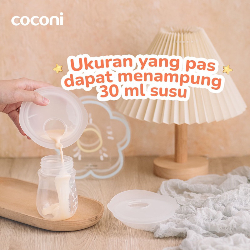 Coconi Silicone Breastmilk Shell isi 2 pcs / Wadah Penampung ASI Rembes