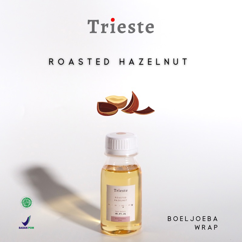 Trieste Roasted Hazelnut Syrup Repack [30, 50, 100] g