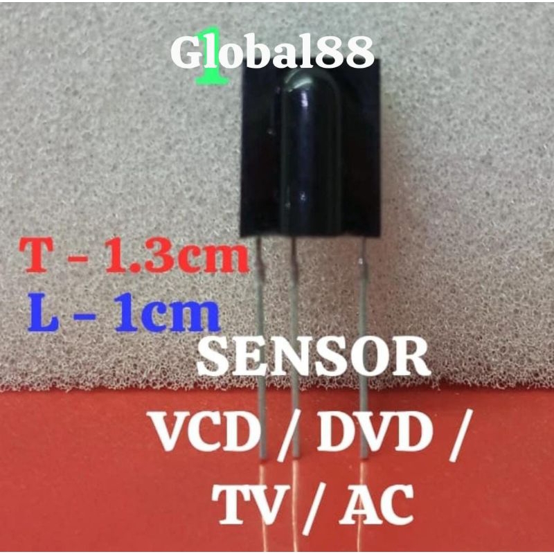 Sensor hitam untuk VCD DVD TV AC