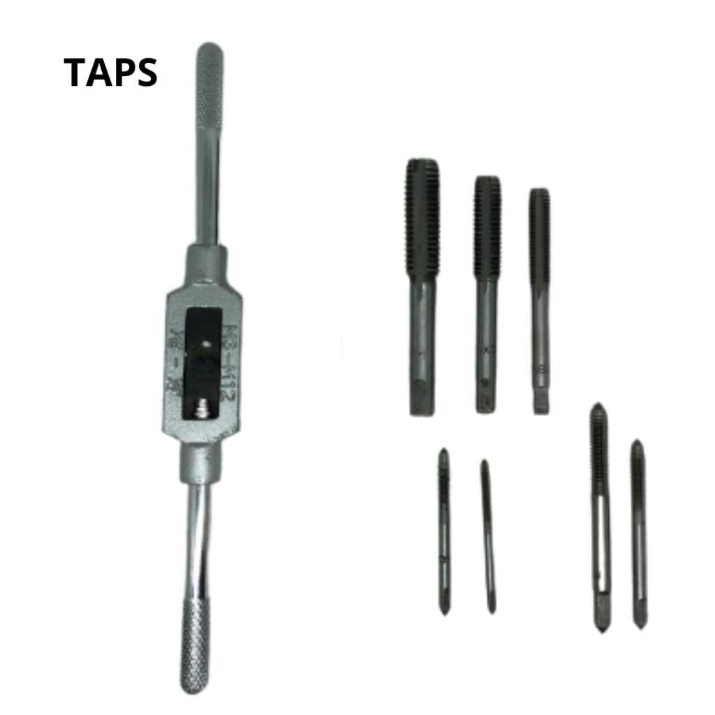HAND TAP SNAI DRAT BAUT SET - DIE SET 8 PC KUALITAS TINGGI