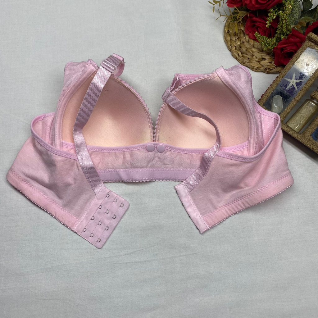 BRA / BH WANITA 2198 MENYUSUI TIDAK ADA KAWAT BISA SEDANG, BUKAAN DEPAN SIZE 36-42