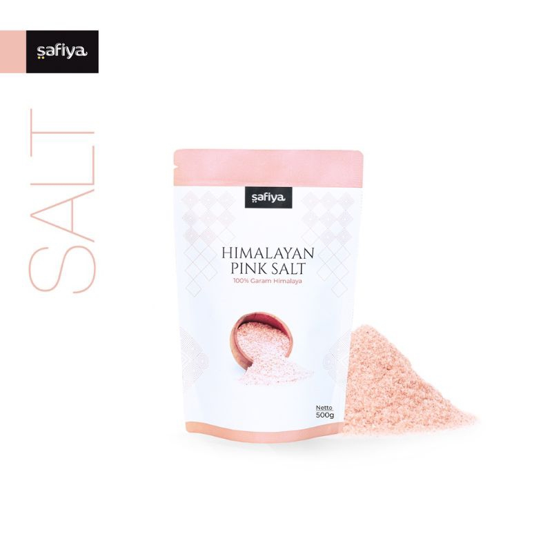 

Safiya Food Garam Himalaya 500 Gram Pink Himalayan Salt 100% Original