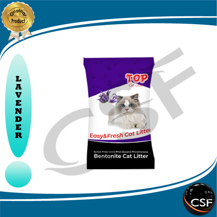 Pasir Kucing Gumpal Wangi - TOP 25L All Varian ( EKSPEDISI )