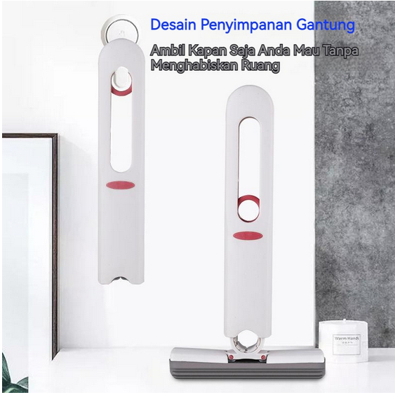 BB7 - Alat Pel Mini Mop Portable Pembersih Ruangan Mini Mops Wiper Pembersih Lantai Layar Kaca Meja