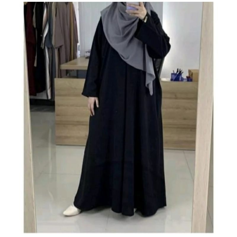 Abaya Alesha Abaya basic Abaya Turkey M - L - XL - XXL