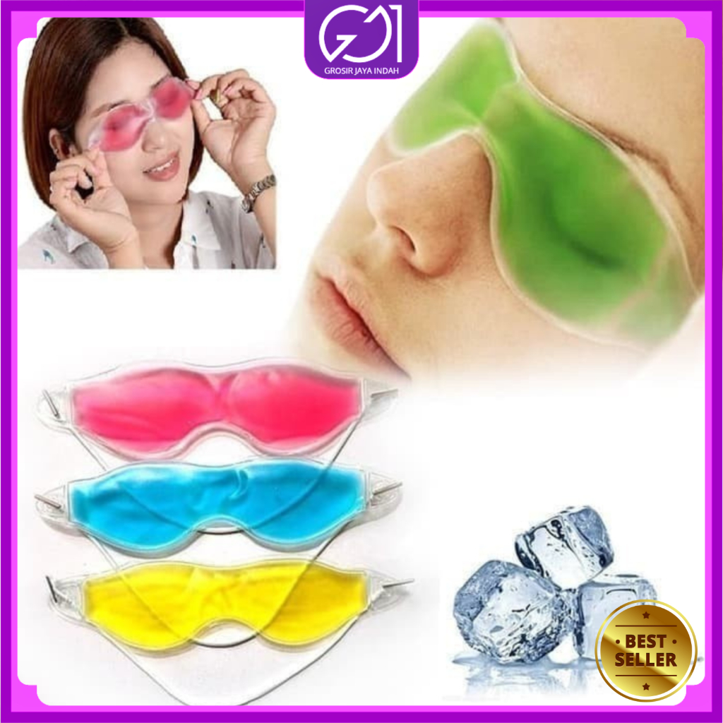 Penutup Mata Eye Mask Gel / Masker Mata Saat Tidur / Terapi Mata Lelah / Masker Kompres Penutup Mata Serbaguna / Eye Mask Sleeping Gel