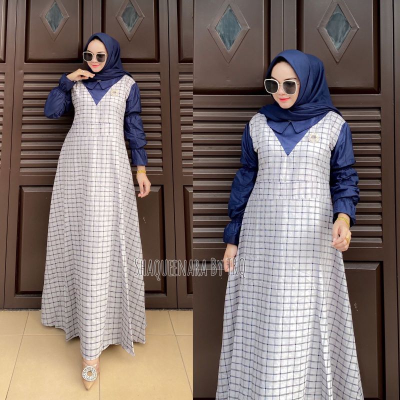 Gamis cotton ORIGINAL SHAQUEENARA By TRQ DESIGN