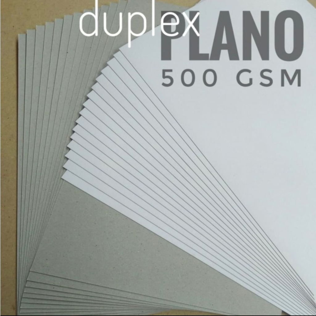 1 RIm Kertas Duplex Duplek 500 Gsm Ukuran Plano 79 Cm X 109 Cm