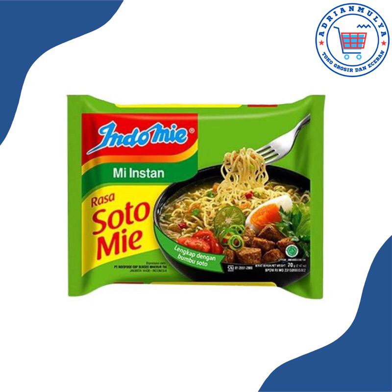 

Indomie Rasa Soto Mie / Mie Instan