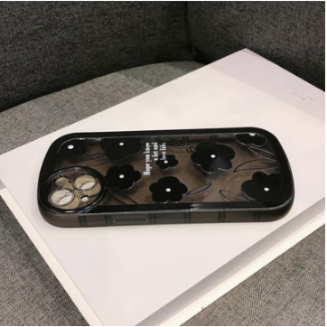 Case Samsung A04S A14 A54 A34 A13 4G A13 5G A23 A11 M11 Casing Retro Black Rose Estetic Silicon Premium