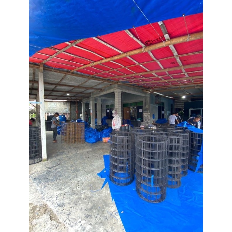 Rangka Kolam Bulat Diameter 2 + klem