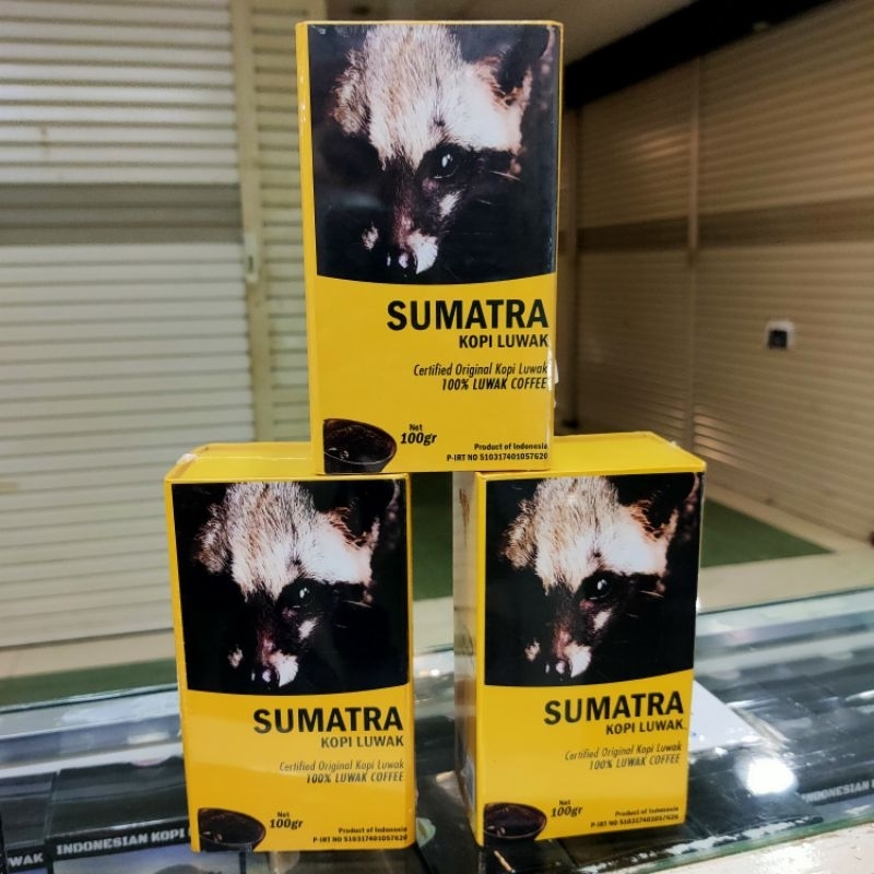 

kopi luwak asl liari sumatera 100 gr
