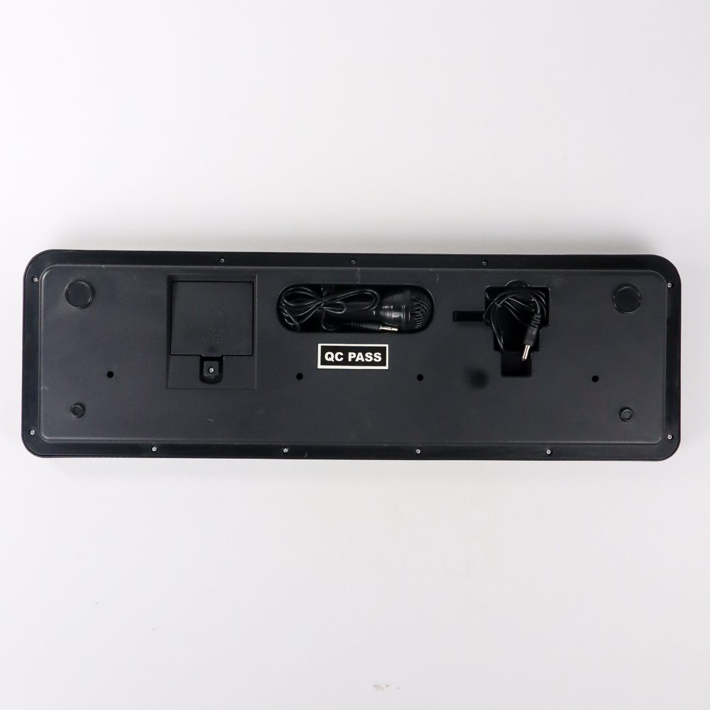 Organ Piano Digital Electronic Keyboard 61 Keys - MQ-6106 - Black