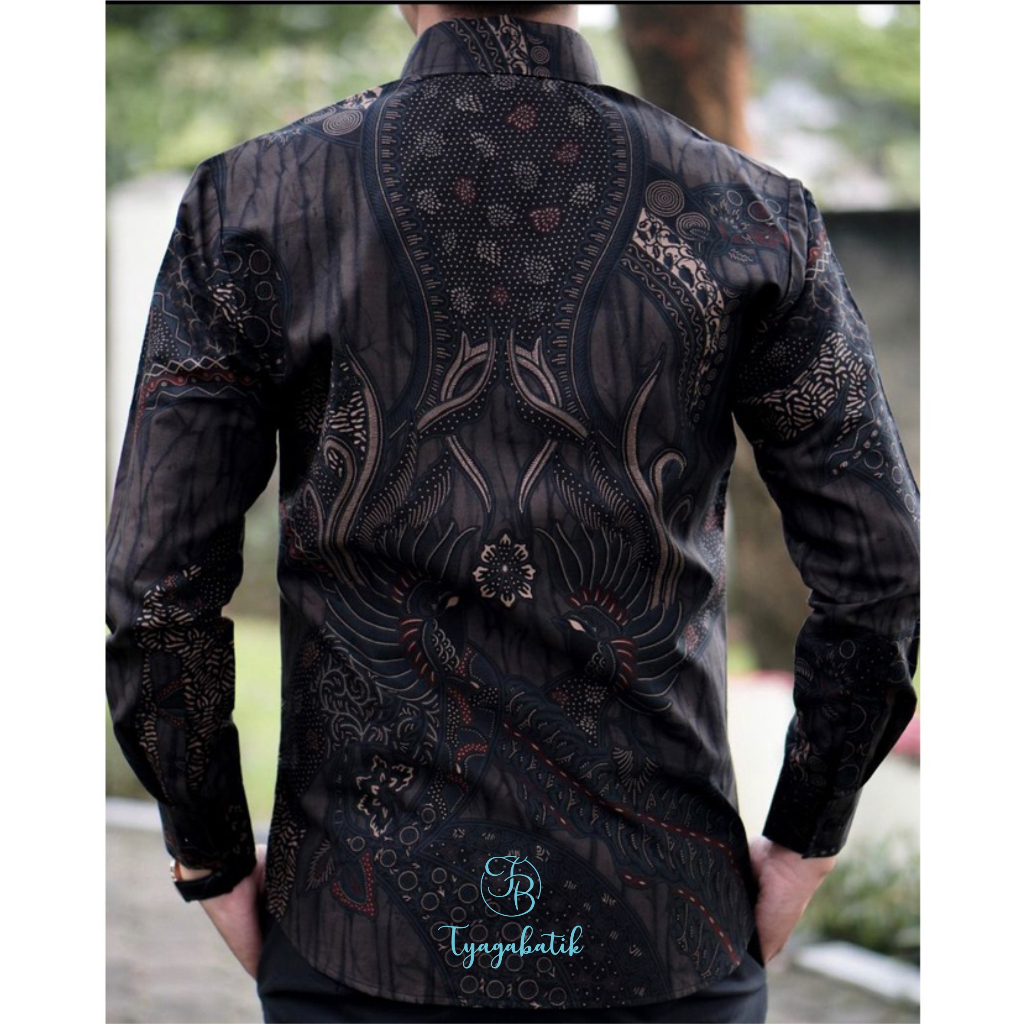 Kemeja Batik Slimfit Lapis Furing Premium 1040 Tyaga Batik