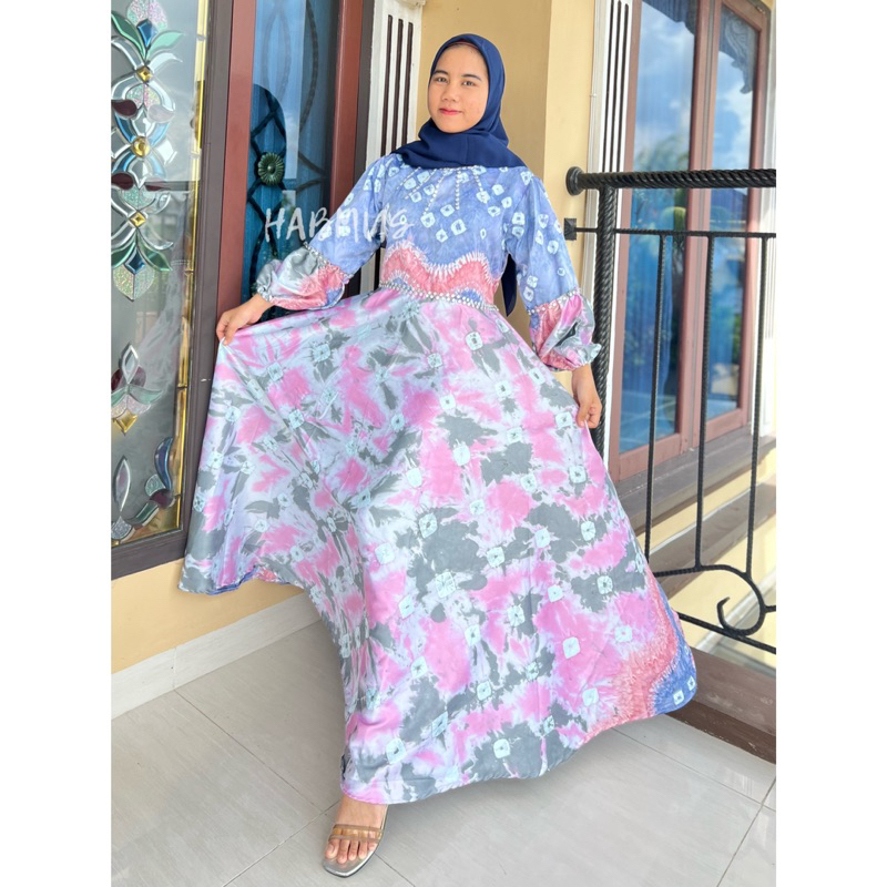 GAMIS JUMPUTAN PALEMBANG ASLI SUTRA SILK PECAH 8