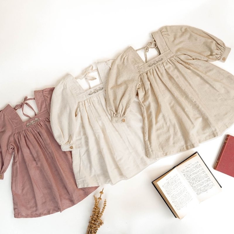 BOHOPANNA - DOMINIQUE DRESS BOHOPANNA - DRESS ANAK - DRESS BAYI