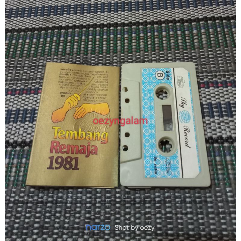 Kaset pita Tembang Remaja 1981 musik oleh TRANSS