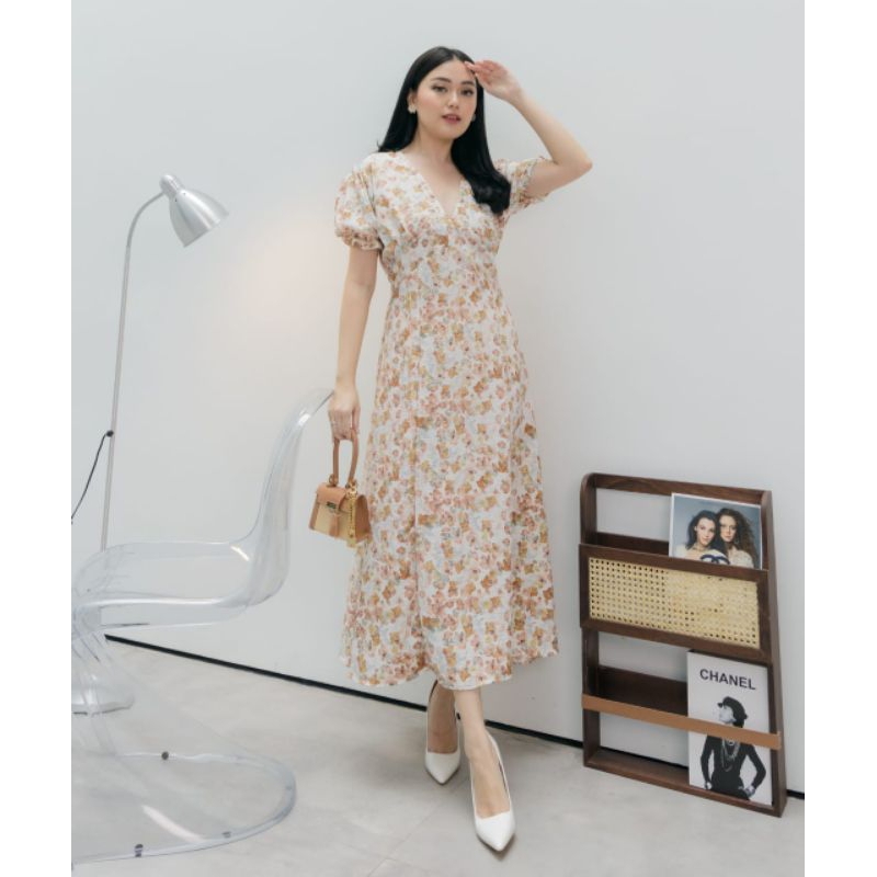 DRESS WANITA/FLORAL DRESS - CASSIA FLORAL DRESS