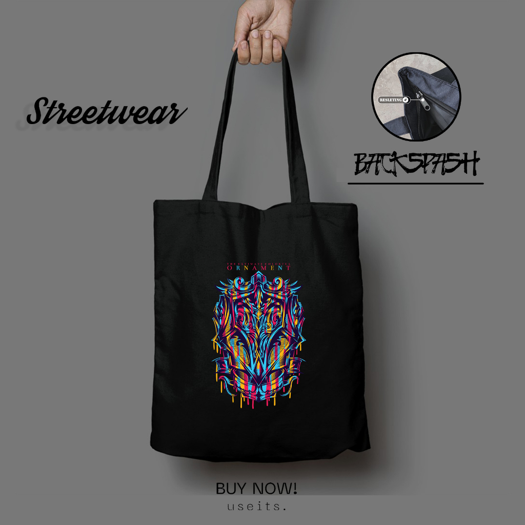 Tas Totebag Streetwear Custom Pria Wanita - STREETWEAR (02)