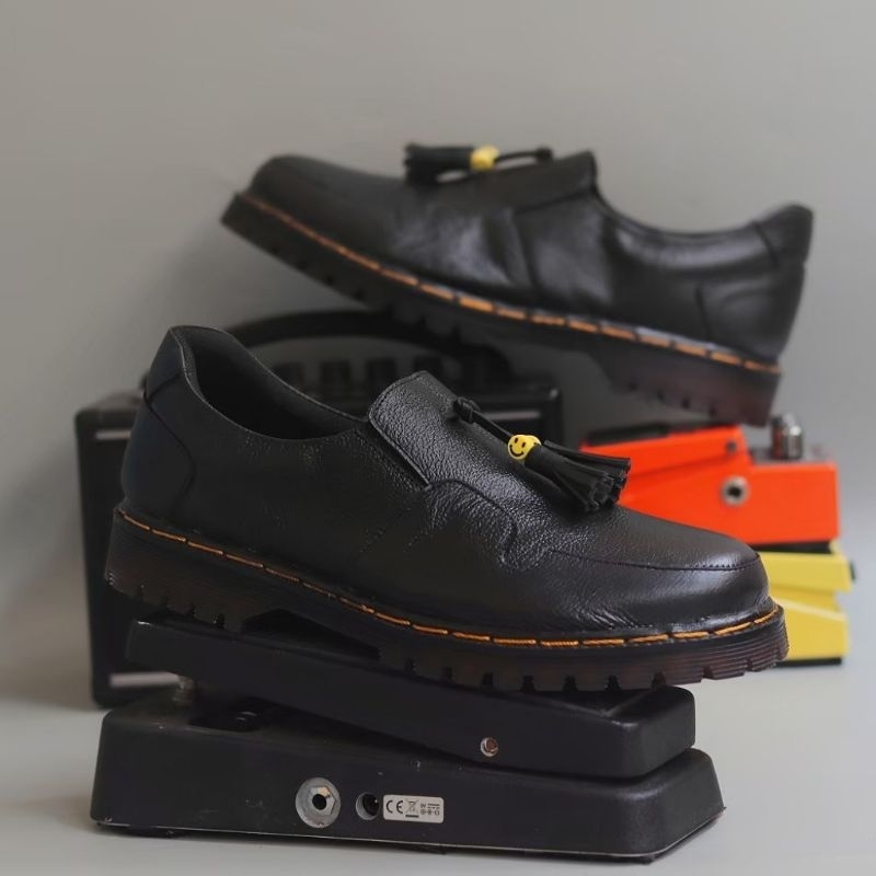 Sepatu kerja pria formal kantor pria keren modis casual trendy kulit