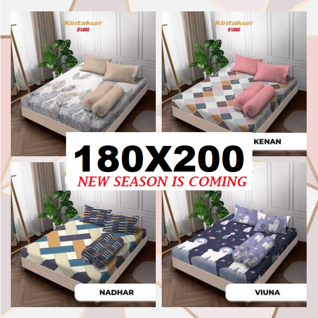 ☘️ SPREI KINTAKUN 180X200 DELUXE KING TERLARIS ☘️