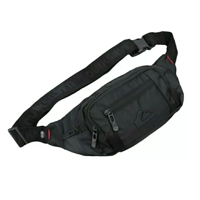 TAS QUICKSILVER TAS SELEMPANG QUIKSILVER WAISTBAG QUIKSILVER SUPER PREMIUM LOGO BESI