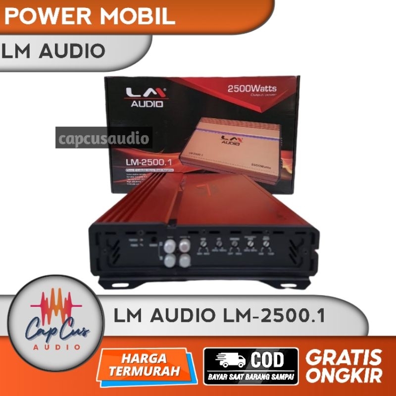 POWER MONOBLOCK LM AUDIO LM 2500.1 / POWER MONOBLOK LM AUDIO LM 2500.1