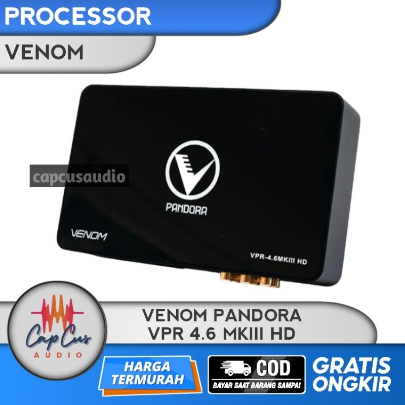 PROCESSOR VENOM PANDORA VPR 4.6 MKIII HD / MK3 HD / MK III HD DSP 4.6
