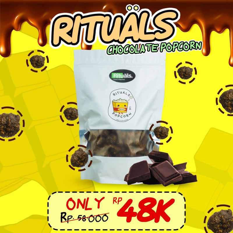 

Rituals Popcorn Double Choco Large - Homemade by Willy Kun