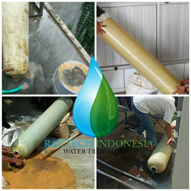 PERGANTIAN MEDIA FILTER AIR / ISI DALAM TABUNG FILTER AIR