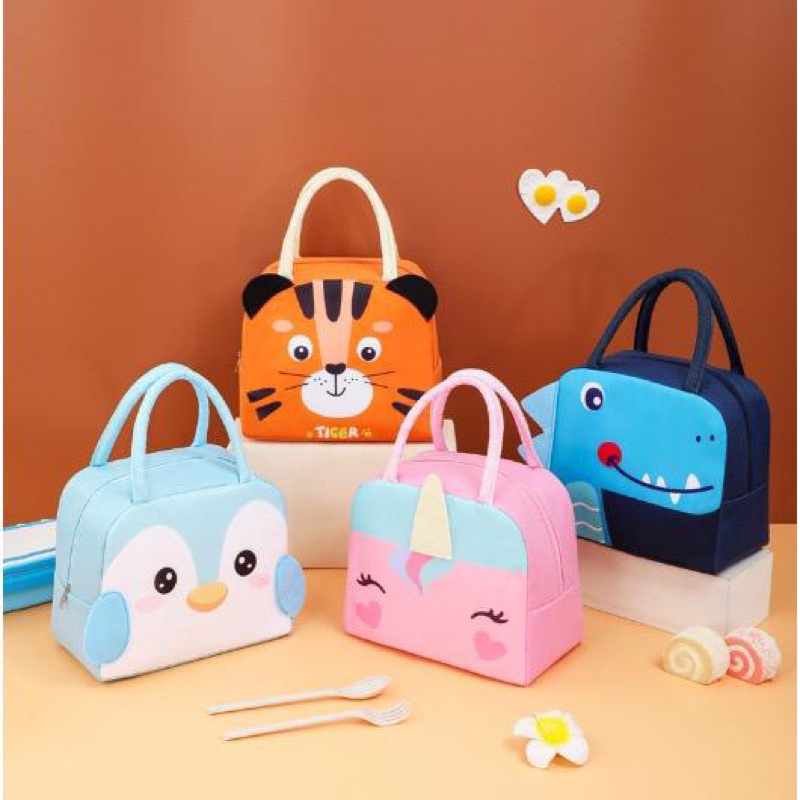 Tas Bekal Makanan / Tempat Bekal Makan Karakter Lucu Cute