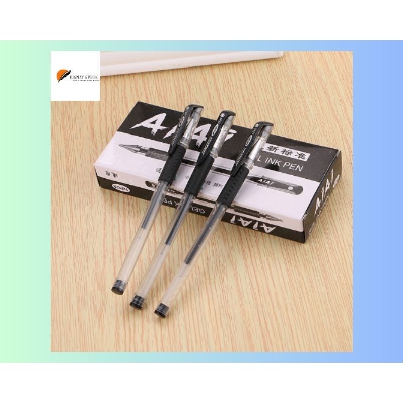 

Pulpen gel cair termurah isi 12pcs atau 1 lusin