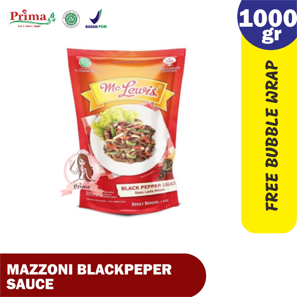 

Mc. lewis blackpepper sauce 1000gr