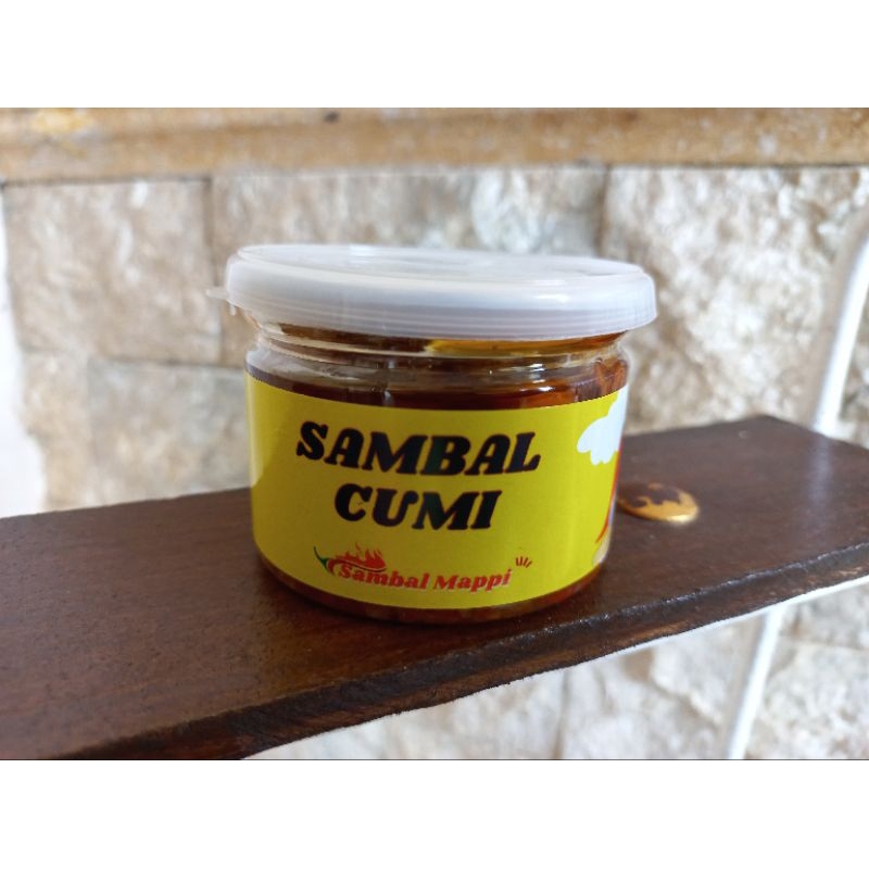 

Sambal Mappi - Sambal Cumi