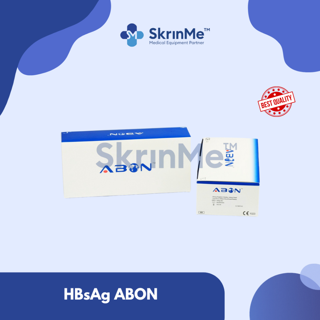 JUAL HBsAg ABON isi 40 Test / TEST HBsAG - ORIGINAL