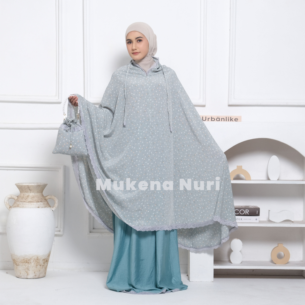 Mukena Dewasa Daily 2IN1 Mango Luxury premium Athalia