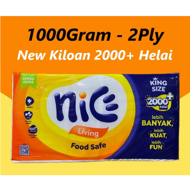 TISSUE NICE 1000GR / TISSUE NICE KING SIZE