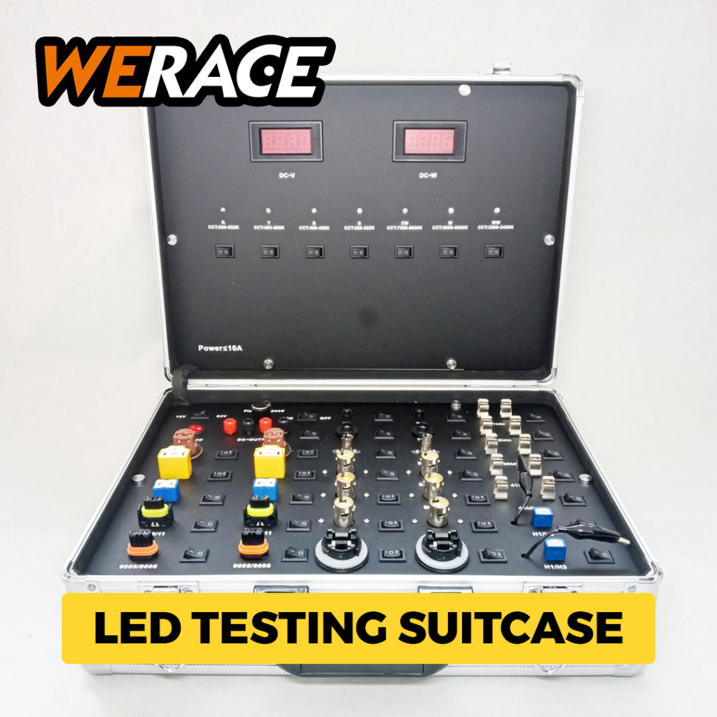 [WERACE] LED Testing Suitcase Koper Penguji LED