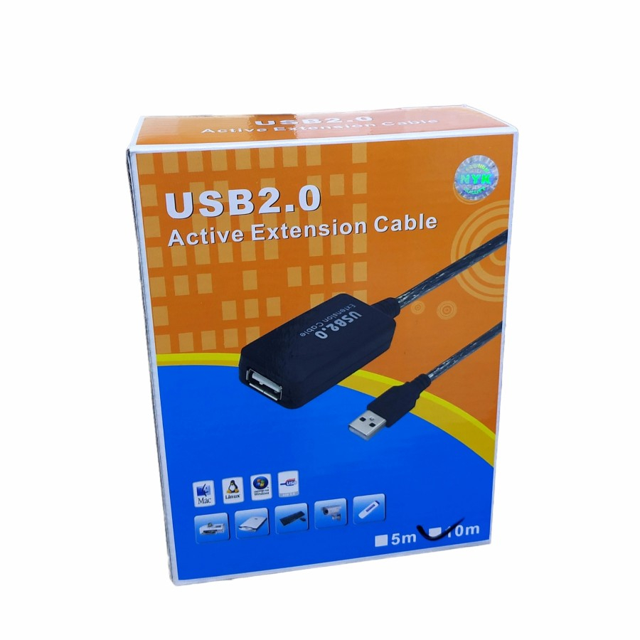 Kabel USB 2.0 Extender with Chipset Extension 10M
