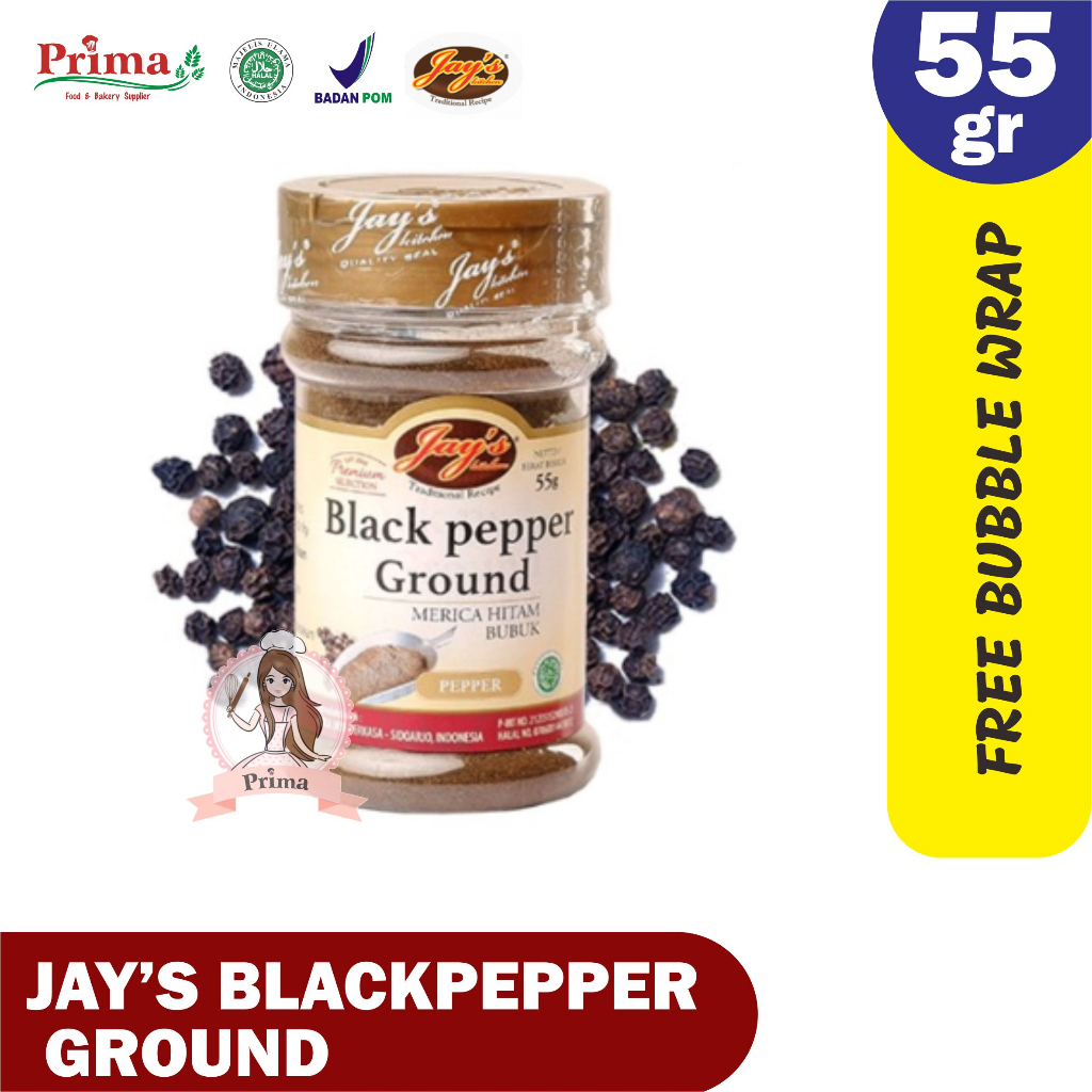 

Jay's - Ground Blackpepper 55gr
