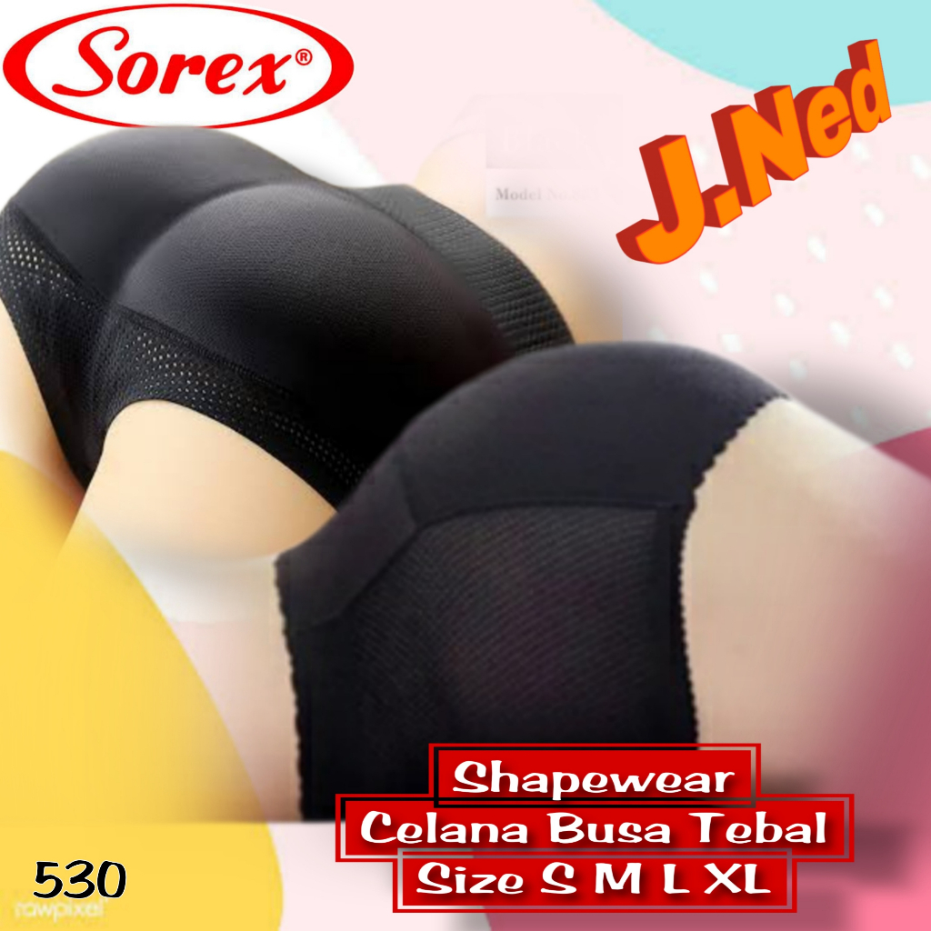 J530 - CELANA DALAM BUSA PANTAT PALSU SOREX SIZE S, M, L, XL