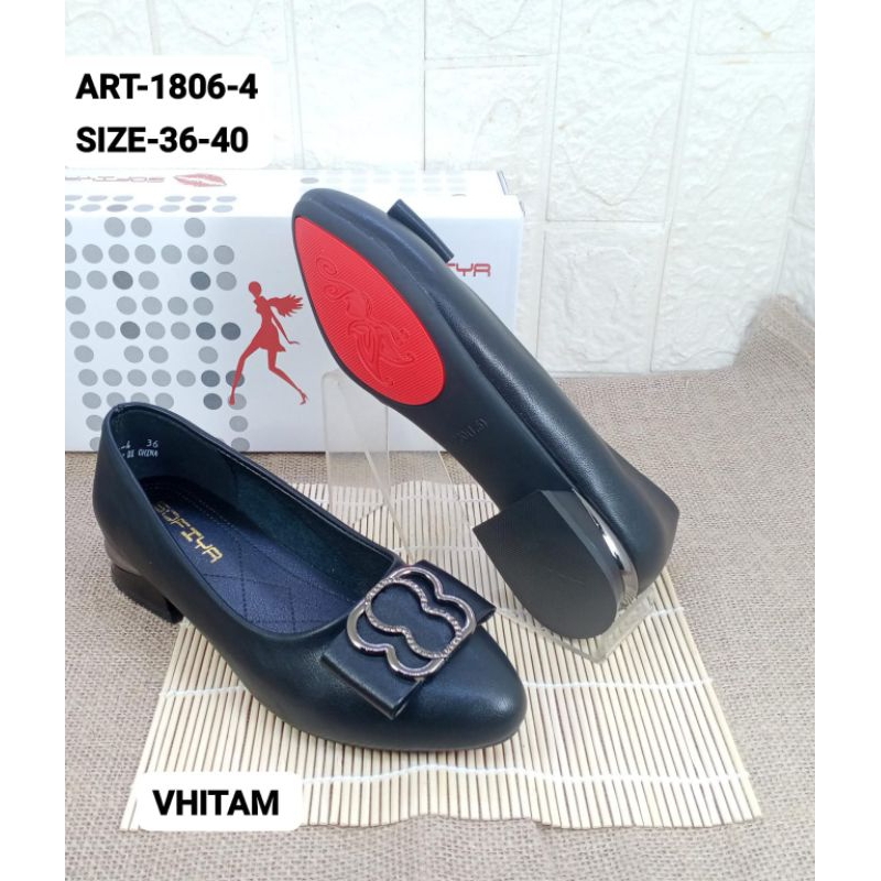 sepatu wanita hak3cm sofiya 1806-4