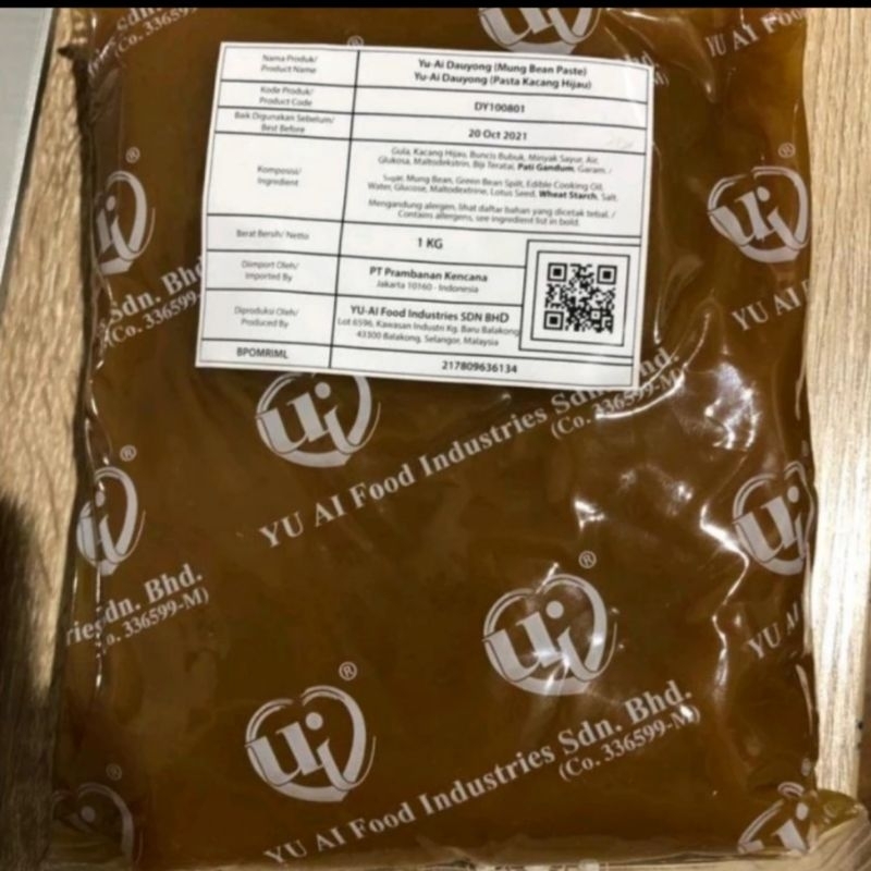 

yuai daoyoung moon cake yu ai kacang hijau