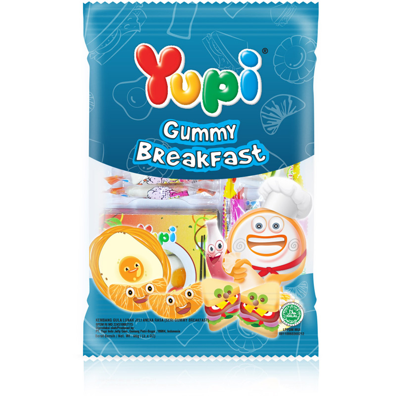 

Yupi Gummy Candies Breakfast 95 g