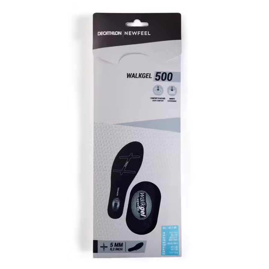 NEWFEEL Walk 500 Insoles Sol Dalam Full Gell