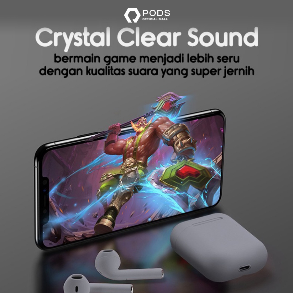 [FREE PRODUCT] Pods Lite 2023 TWS Bluetooth Wireless by Pods Indonesia
