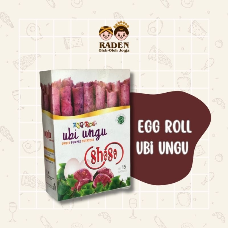 

EGG ROLL UBI UNGU
