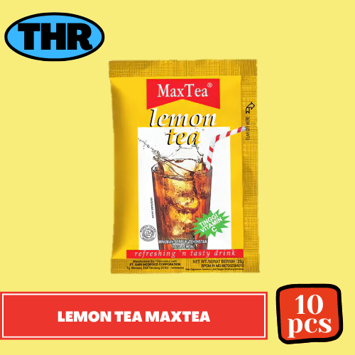 

Lemon Tea Maxtea 1 Renceng isi 10pcs